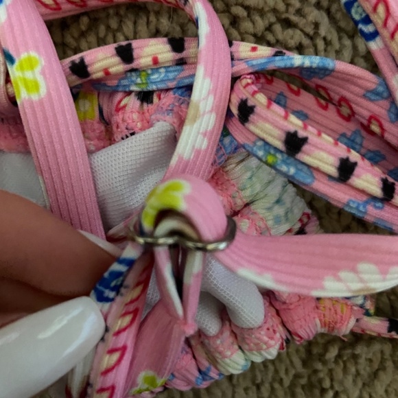 Floral triangle bikini - Picture 2 of 3